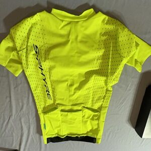 Shimano S-Phyre Neon‎ Yellow Short Sleeve Cycling Jersey Size Small